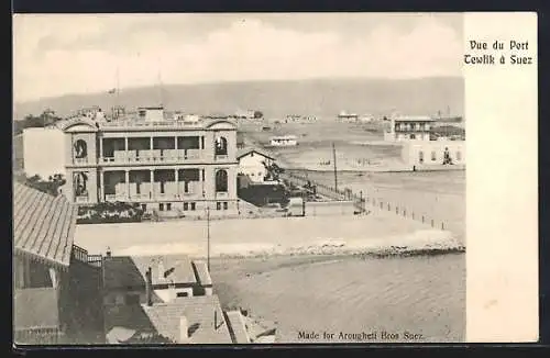 AK Suez, Vue du Port Tewfik