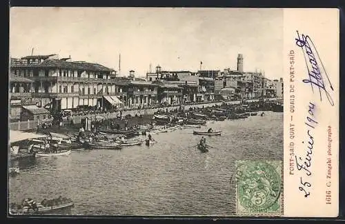 AK Port-Said, Quais de Port-Said