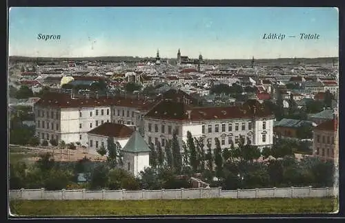 AK Sopron, Latkep, Blick auf den Ort