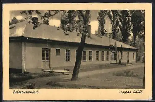 AK Balatonzamárdi, Vasutas üdülö