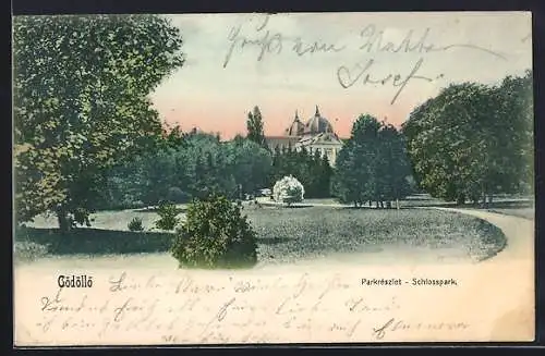 AK Gödöllö, Parkrészlet