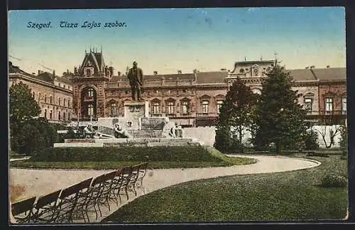 AK Szeged, Tisza Lajos szobor