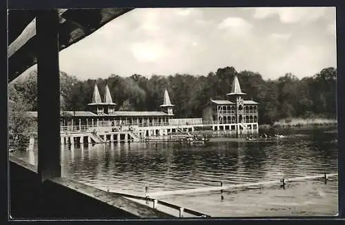 AK Héviz-Gyógyfürdö, Strand