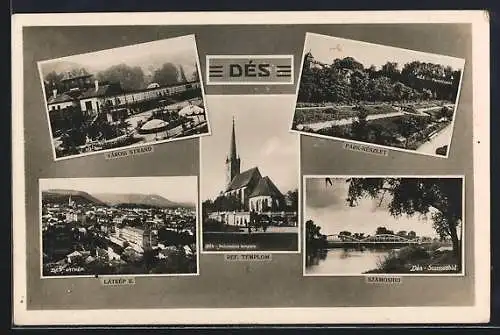 AK Dés, Varosi Strand, Park-Reszlet, Szamoshid