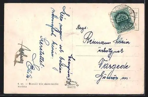 AK Csongrád, Kossuth-ter, Hösök szobra, Polgari leanyiskola