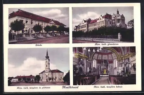 AK Mezökövesd, Zarda, Rom. kath. gimnazium