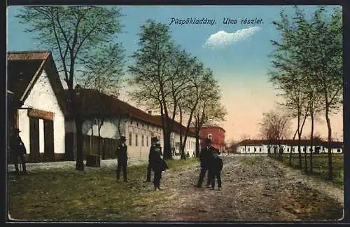 AK Püspökladány, Utca reszlet