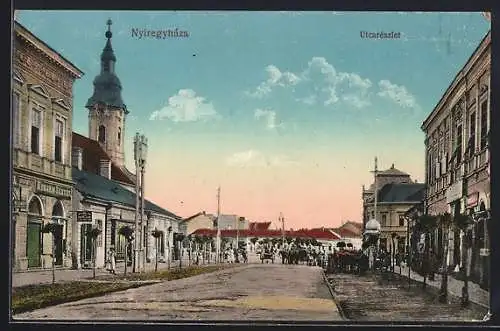 AK Nyiregyháza, Utcareszlet
