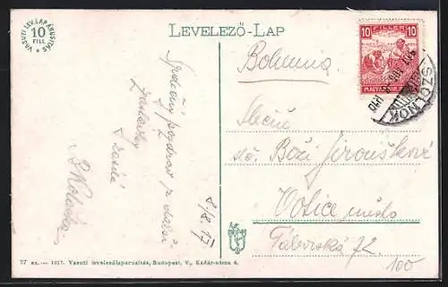 AK Szolnok, Fö-utca, Strassenpartie