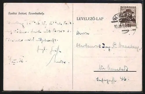 AK Szombathely, Szalézi Intézet