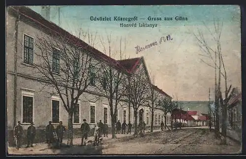 AK Güns, Honved laktanya