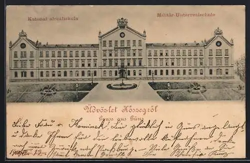 AK Güns, Militär-Unterrealschule