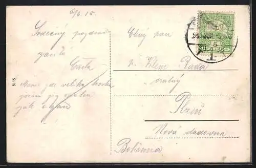 AK Székesfehérvár, Nador utca a püspöki palotaval