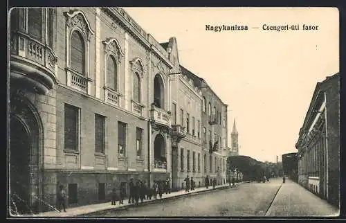 AK Nagykanizsa, Csengeri-uti fasor