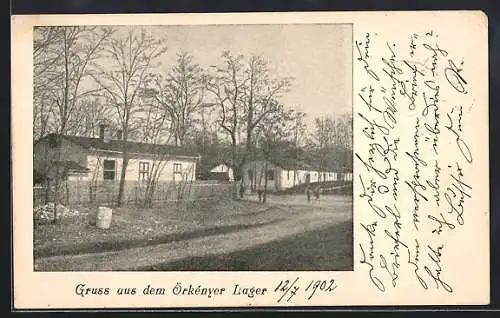 AK Örkeny, Behausungen im Örkenyer Lager