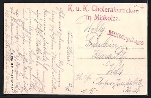 AK Miskolcz, Szechenyi utca