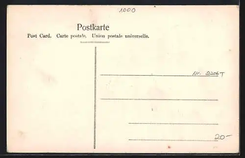 AK Berlin, Grand Hotel de Russie - Russischer Hof, Georgenstrasse
