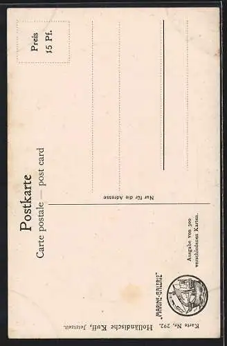 Künstler-AK Christopher Rave: Holländische Kuff