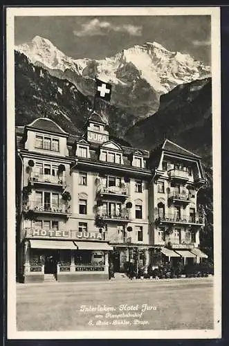 AK Interlaken, Hotel Jura v. E. Botz-Bühler