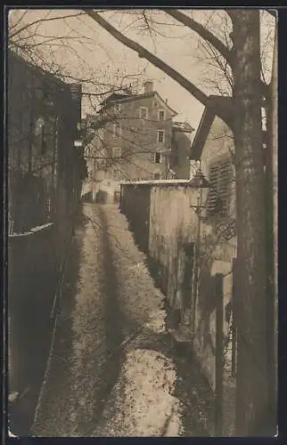 AK Kyburg, Strassenpartie im Winter