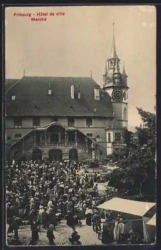AK Fribourg, Hotel de ville, Marché