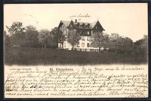 AK St. Chrischona, Pension zu den Bergen