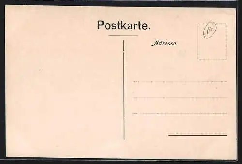 AK Abendsmatt /Baselland, Kurhaus mit Garten