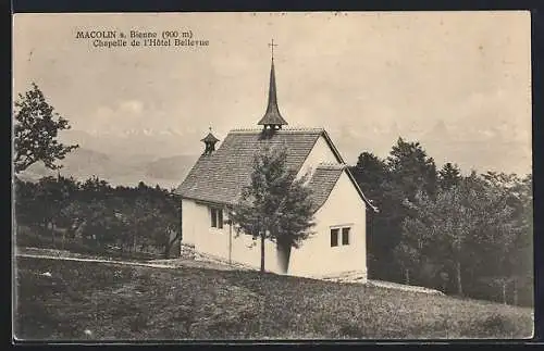 AK Macolin s. Bienne, Chapelle de l`Hôtel Bellevue
