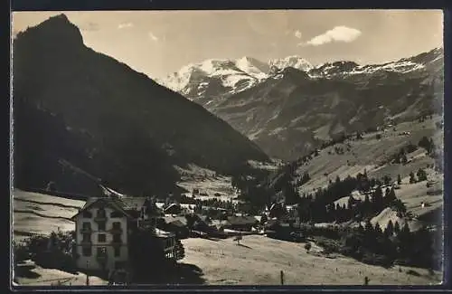 AK Kiental, Golderenhorn und Blümlisalp