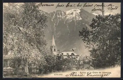 AK Bex, Eglise et la Croix de Javernaz