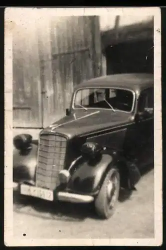 Fotografie Auto Opel 6, PKW mit Kennzeichen Hamburg