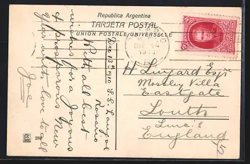 AK Rosario de Santa-Fé, Muelle de Cabotage, Schiffe