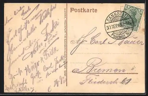 AK Singende Menschen auf Nachttöpfen