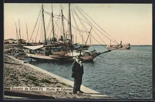 AK Rosario de Santa-Fé, Muelle de Cabotage, Schiffe