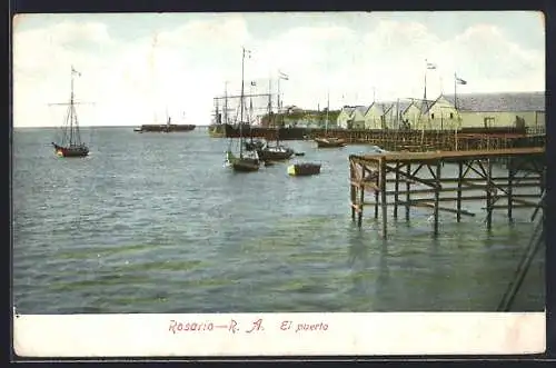 AK Rosario, El puerto