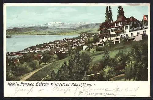 AK Rüschlikon, Hotel u. Pension Belvoir