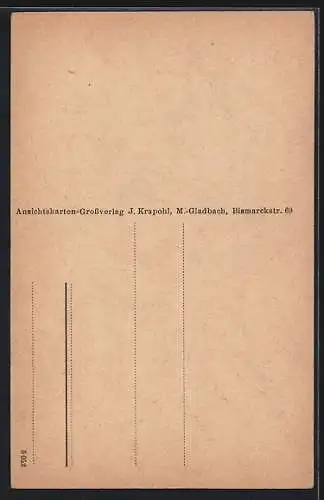 AK Kempen a. Rh., Peterstrasse mit Blick zur Kirche