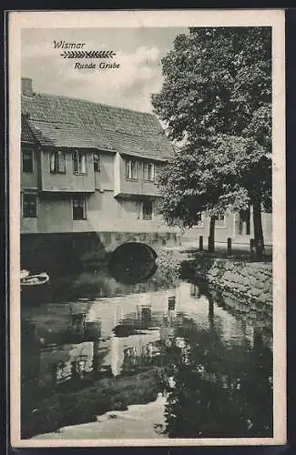 AK Wismar, Runde Grube, Hausansicht