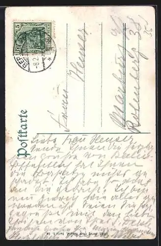 AK Berlin, Gasthaus Spatenbräu-Ausschank Ludwig Vogel, Friedrichstr. 172, Innenansicht