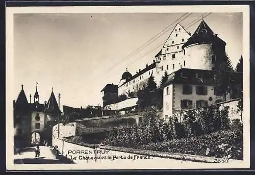 AK Porrentruy, Le Château et la Porte de France