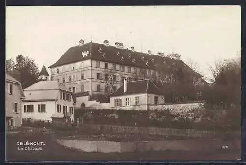 AK Delémont, Blick auf das Schloss