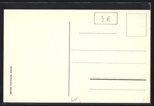 AK Weggis, Ortsansicht mit Pilatus