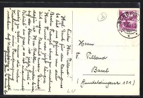 AK Heiligkreuz, Teilansicht