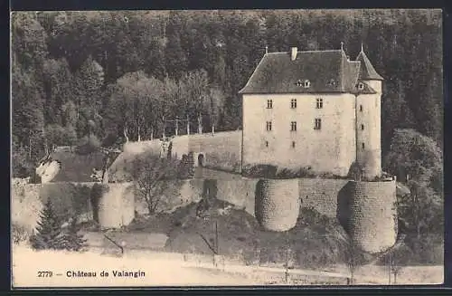 AK Valangin, Vue sur Chateau