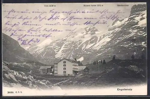 AK Innertkirchen, Engstlenalp mit Titlis, Reissend Nollen, Wendenstöcke