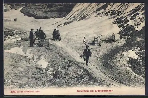 AK Schlitteln am Eigergletscher