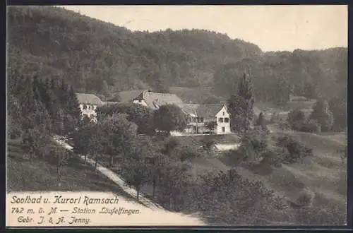 AK Ramsach, Teilansicht des Ortes