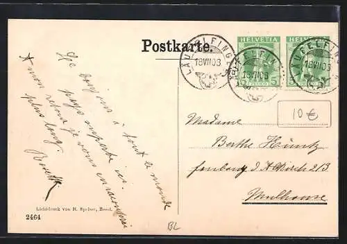 AK Ramsach, Teilansicht des Ortes