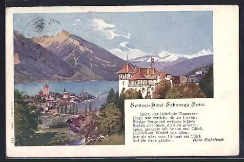 AK Spiez, Schloss-Hotel Schonegg