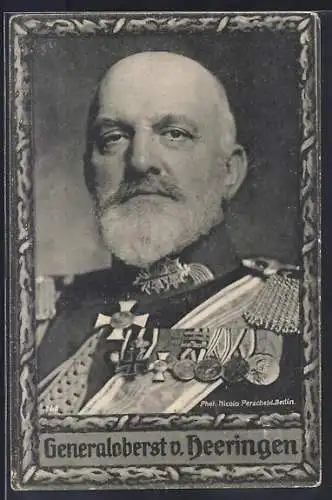AK Generaloberst von Heeringen